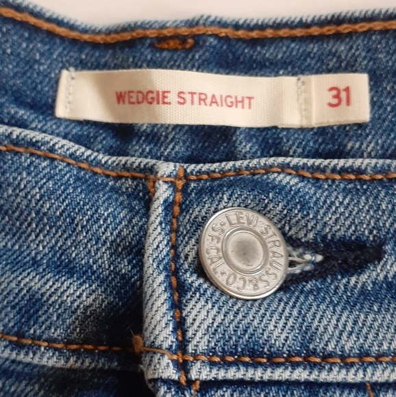 Levi's wedges straight fit size 31 - Picture 4 of 9